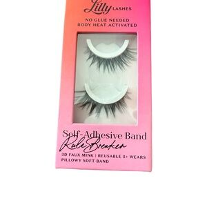 Lilly Lashes Auto-Adhesive Faux Mink Lashes - Pink Box